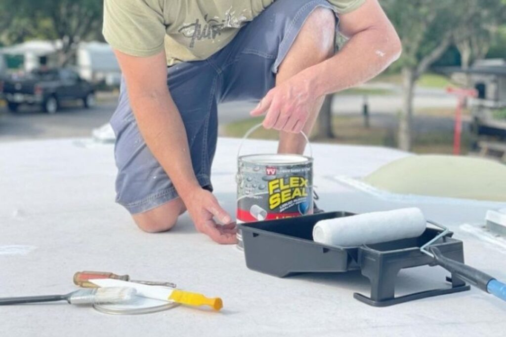 How to Reseal An RV Roof